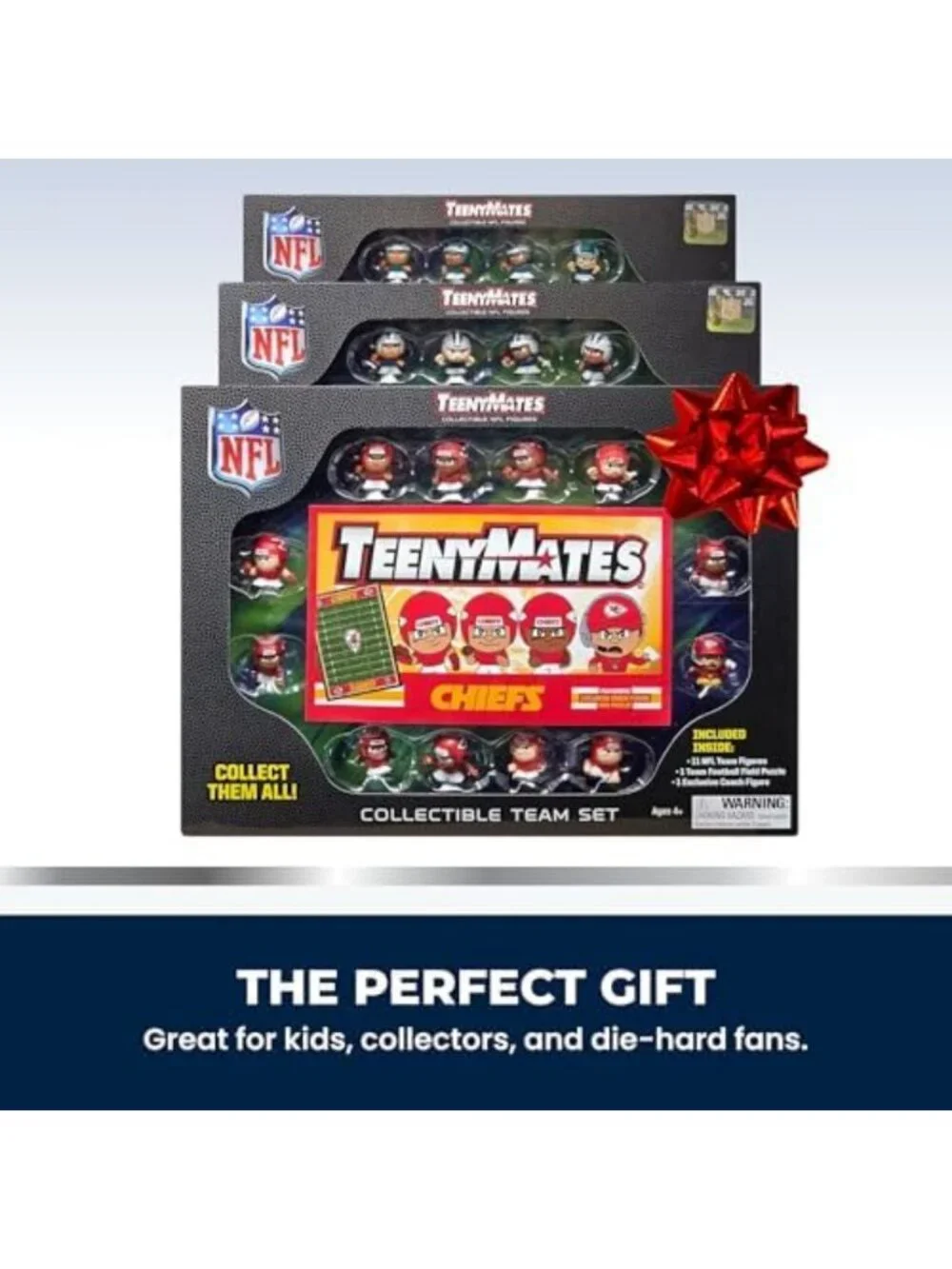 Fun NFL Football Action Figures Gift Set - Perfect for Party Animal Fans!
